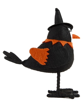 Figura decorativa de Halloween Cementerium con forma de pájaro