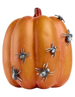 Figura decorativa de Halloween Cementerium con forma de calabaza