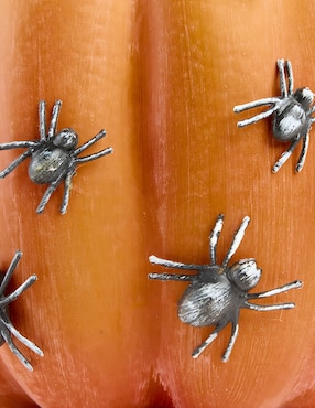 Figura decorativa de Halloween Cementerium con forma de calabaza