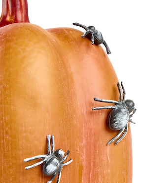 Figura decorativa de Halloween Cementerium con forma de calabaza