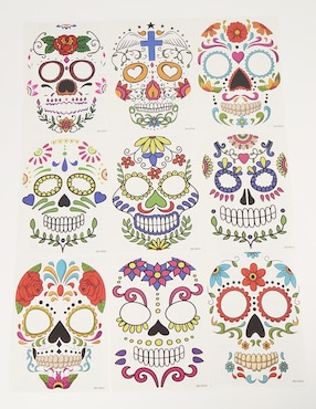 Juego de tatuajes faciales Cementerium