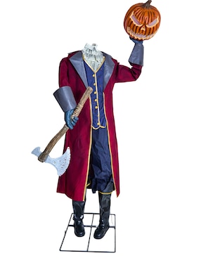 Figura decorativa de Halloween Cementerium Jinete sin Cabeza