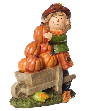 Figura decorativa Haus Harvest con forma de espantapájaros