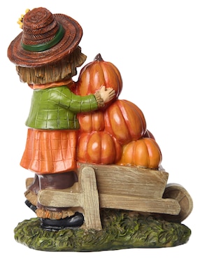 Figura decorativa Haus Harvest con forma de espantapájaros