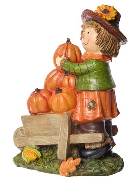 Figura decorativa Haus Harvest con forma de espantapájaros