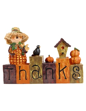 Figura decorativa Haus Harvest con forma de espantápajaros