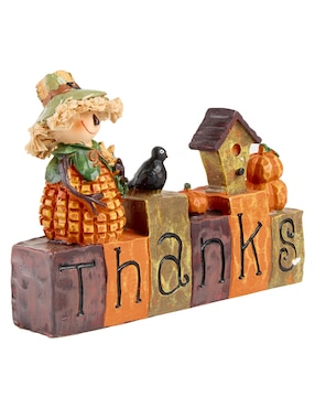 Figura decorativa Haus Harvest con forma de espantápajaros