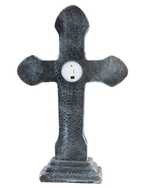 Figura decorativa de Día de Muertos Cementerium con forma de cruz