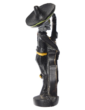 Figura decorativa de Día de Muertos Cementerium con forma de mariachi