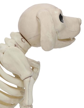 Figura decorativa de Halloween Seasons H con forma de esqueleto de perro