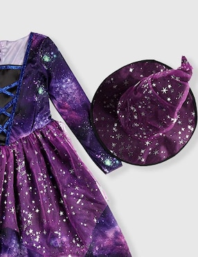Disfraz Seasons H Halloween de bruja para niña