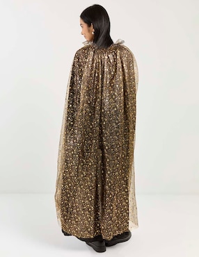 Disfraz de halloween Seasons H de capa de bruja para mujer