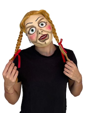 Máscara para disfraz de Annabelle Ghoulish Productions