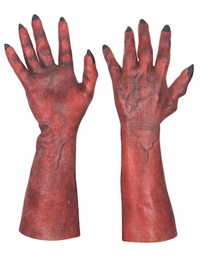 Guantes para disfraz de diablo Hyper Mask Ghoulish Productions