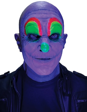 Máscara para disfraz de payaso Hyper Mask Ghoulish Productions