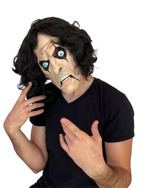 Máscara para disfraz de Alice Cooper Trick Or Treat Studios