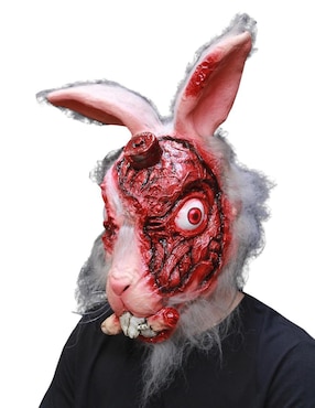 Máscara para disfraz de conejo Nightmare Makers Ghoulish Productions