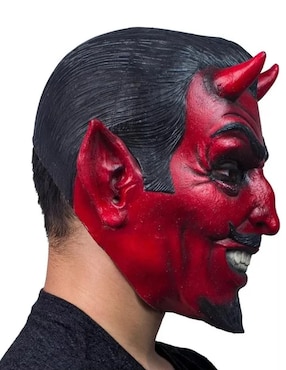 Máscara para disfraz de Diablo Rev