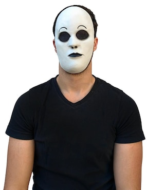 Máscara para disfraz de Creepypasta White Ghoulish Productions