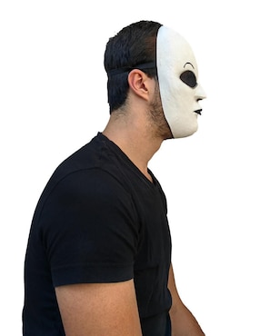 Máscara para disfraz de Creepypasta White Ghoulish Productions