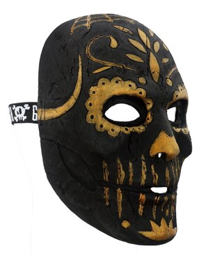 Máscara para disfraz de Catrina Black Diseño Original Ghoulish Productions