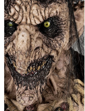 Máscara para disfraz de bruja del infierno Nightmare Ghoulish Productions