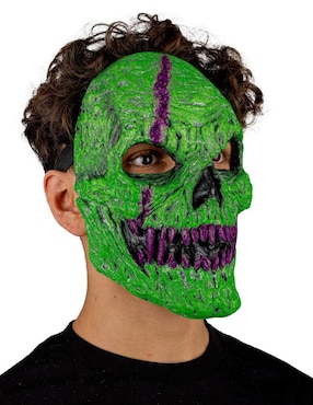 Máscara para disfraz de calavera efecto neón Urban Mask Ghoulish Productions