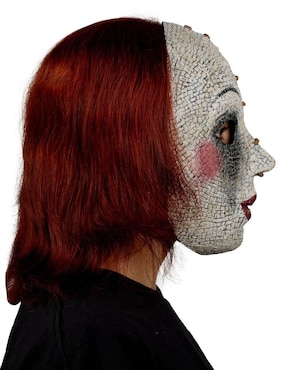 Máscara para disfraz de muñeca poseída Urban Mask Ghoulish Productions