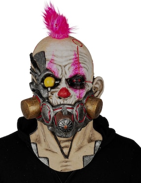 Máscara para disfraz de Payaso Cyberpunk Clowns Led Ghoulish Productions