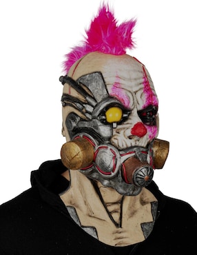 Máscara para disfraz de Payaso Cyberpunk Clowns Led Ghoulish Productions