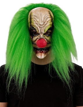 Máscara para disfraz de payaso maldito clowns Ghoulish Productions