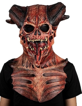 Máscara para disfraz de calavera diabólica skulls Ghoulish Productions