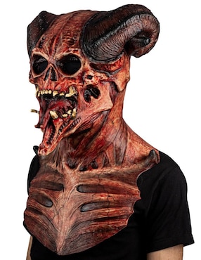 Máscara para disfraz de calavera diabólica skulls Ghoulish Productions