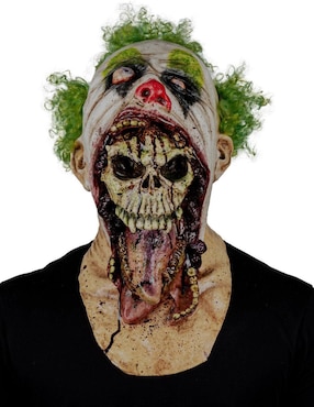 Máscara para disfraz de blurp payaso malévolo skulls Ghoulish Productions
