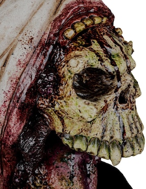 Máscara para disfraz de blurp zombie skulls Ghoulish Productions