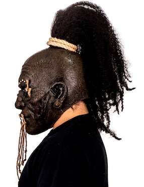 Máscara para disfraz de chamán tribal voodoo Ghoulish Productions