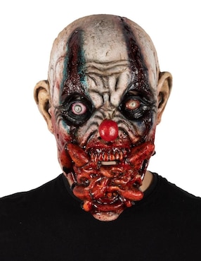 Máscara para disfraz de payaso devorador Clowns Ghoulish Productions