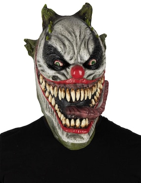 Máscara para disfraz de payaso mutante Clowns Ghoulish Productions