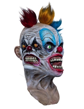 Máscara para disfraz de payaso tres caras Clowns Ghoulish Productions