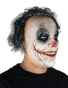 Máscara para disfraz de payaso lunático Clowns Ghoulish Productions