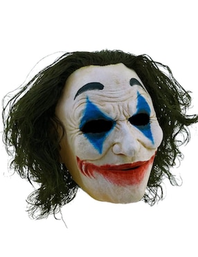 Máscara para disfraz de Crazy Jack clown Perfect fit Ghoulish Productions