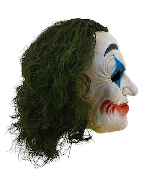 Máscara para disfraz de Crazy Jack clown Perfect fit Ghoulish Productions