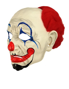 Máscara para disfraz de Rosso the clown Perfect fit Ghoulish Productions
