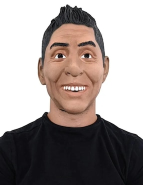Máscara para disfraz de comentarista Jorge Campos Rev