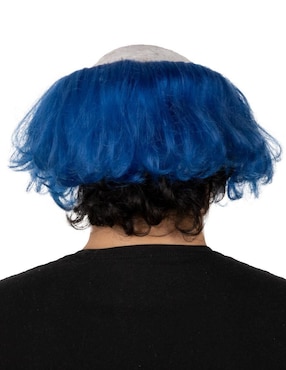 Máscara para disfraz de payaso Rabioso azul Clowns Ghoulish Productions