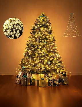Serie red LED Artego Navidad con 400 focos