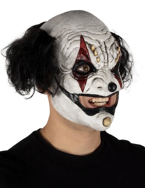 Máscara para disfraz de payaso Prankster Clowns Ghoulish Productions