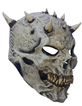 Máscara para disfraz de cráneo con picos skull Ghoulish Productions