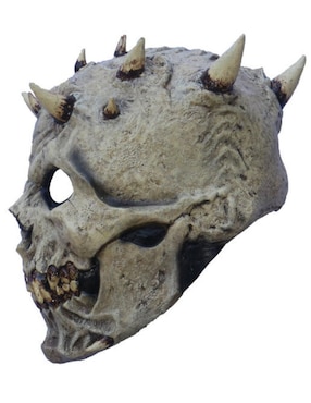 Máscara para disfraz de cráneo con picos skull Ghoulish Productions