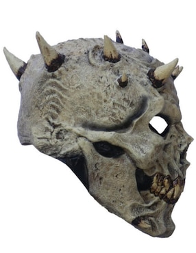 Máscara para disfraz de cráneo con picos skull Ghoulish Productions
